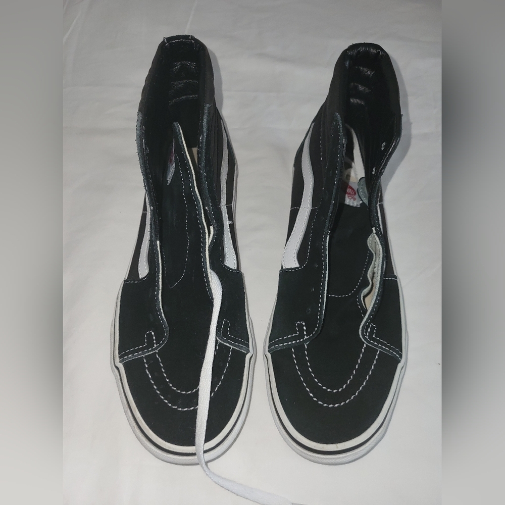 Vans Black and White Skate Shoes *